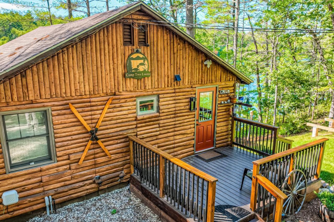 Camp Two Loons Villa Oxford Bagian luar foto