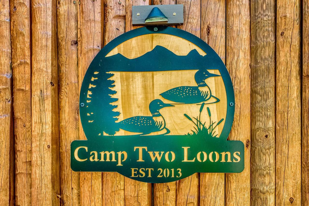 Camp Two Loons Villa Oxford Bagian luar foto